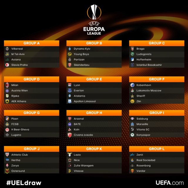 uel17-18 group stage
